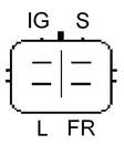 Lucas Electrical Alternator/Dynamo LRA03606