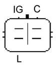 Lucas Electrical Alternator/Dynamo LRA03501