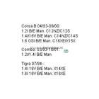 Bodermann RADIATEUR  1.2i/1.4i/1.6 GSI benzine 6438000