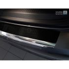 Avisa RVS Achterbumperprotector 'Deluxe' passend voor Volkswagen Golf VII HB 3/5-deurs 2012-2019 Chroom/Zwart Carbon AV 244067