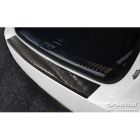 Avisa Zwart RVS Achterbumperprotector passend voor Porsche Cayenne II 2010-2014 & FL 2014- 'Ribs' AV 245051