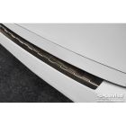 Avisa Zwart RVS Achterbumperprotector passend voor Porsche Cayenne II 2010-2014 & FL 2014- 'Ribs' AV 245051