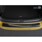 Avisa Zwart RVS Achterbumperprotector passend voor Volkswagen Golf VII HB 3/5-deurs 2012-2017 & FL 2017-2019 'Ribs' AV 245114