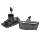 Mijnautoonderdelen Set LED Zijknipperlichten passend voor Opel diverse modellen - Rookgrijs - incl. Dynamic Running Light DL OPL07LS
