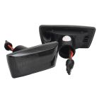 Mijnautoonderdelen Set LED Zijknipperlichten passend voor Opel diverse modellen - Rookgrijs - incl. Dynamic Running Light DL OPL07LS