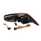 Mijnautoonderdelen Set GTi-Look LED Achterlichten passend voor Volkswagen Golf VII 2012-2017 excl. Variant - Rood/Rookgrijs - incl. Dynamic Running Light DL VWR22LRCD