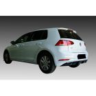 Motordrome Achterbumperskirt (Diffuser) passend voor Volkswagen Golf VII Facelift 2017- excl. GTi / R (ABS) DX RVW10