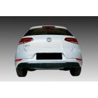 Motordrome Achterbumperskirt (Diffuser) passend voor Volkswagen Golf VII Facelift 2017- excl. GTi / R (ABS) DX RVW10