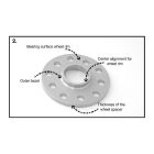 H&R H&R DRS-Systeem Spoorverbrederset 30mm per as - Steekmaat 5x114,3 - Naaf 67,1mm - Boutmaat M12x1,5 -  passend voor Mazda HS 30656710