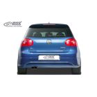 Rdx Racedesign Achterskirt passend voor Volkswagen Golf V HB 3/5-deurs 2003-2008 'R32 clean' (ABS) RD RVW12