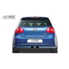 Rdx Racedesign Achterskirt passend voor Volkswagen Golf V HB 3/5-deurs 2003-2008 'R32 clean' (ABS) RD RVW12