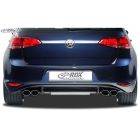 Rdx Racedesign Achterskirt 'Diffusor' passend voor Volkswagen Golf VII HB 3/5-deurs 2012- 'R-Look' excl. GTi/GTD (PUR) RD RVW15