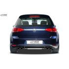 Rdx Racedesign Achterskirt 'Diffusor' passend voor Volkswagen Golf VII HB 3/5-deurs 2012- 'R-Look' excl. GTi/GTD (PUR) RD RVW15