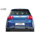 Rdx Racedesign Achterskirt passend voor Volkswagen Golf V Hatchback 3/5-deurs 2003-2008 'V2' (uitlaat links/rechts) excl. Variant/Plus (ABS) RD RVW25