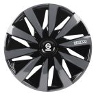 13 inch wieldoppen Sparco SP 1391BKGR