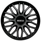 13 inch wieldoppen Sparco SP 1396GRBK