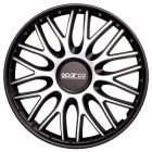 13 inch wieldoppen Sparco SP 1396SVBK