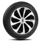 Sparco 14 inch SP 1475SVBKC