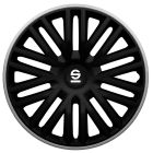 14 inch wieldoppen Sparco SP 1485BKGR