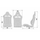 Sparco Verstelbare stoelen SP 974ZNRDX