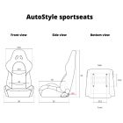 Mijnautoonderdelen Kuipstoelen SS 40LL