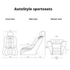 Mijnautoonderdelen Kuipstoelen SS 52Z