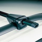 Twinny Load Universele Dakdragerset Twinny Load Logico Key 120cm Zwart Staal voor auto's met open reling TL LOGICO