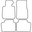 Mijnautoonderdelen Automatten Velours passend voor BMW 3 serie F30 2012- TM BM530V
