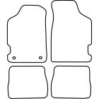 Mijnautoonderdelen Pasklare stoffen matten TM CI512V