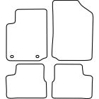 Mijnautoonderdelen Pasklare stoffen matten TM CI518V