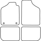 Mijnautoonderdelen Automatten passend voor Fiat Uno 1983-1994 TM FI506
