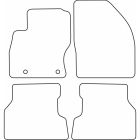Mijnautoonderdelen Automatten passend voor Ford Focus 2004-2008 TM FO531