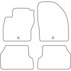 Mijnautoonderdelen Automatten Velours passend voor Ford Focus 2008-2011 TM FO539V
