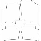 Mijnautoonderdelen Automatten Velours passend voor Hyundai i20 2009-2015 TM HY532V