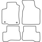 Mijnautoonderdelen Automatten Velours passend voor Mazda 323 sedan 1994-1998 / 323F 1994-1998 TM MA504V