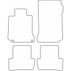 Mijnautoonderdelen Automatten passend voor Mercedes C Klasse W204 2007- TM ME523