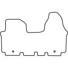 Mijnautoonderdelen Automatten Velours passend voor Opel Vivaro 2001-2014 (alleen voor) TM OP536V