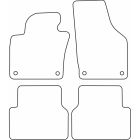 Mijnautoonderdelen Pasklare stoffen matten TM VW543