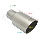 Ulter Sport RVS zonder klem US NS1901