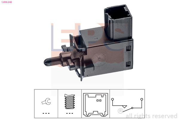 Koppelingbedieningsschakelaar (motor) EPS 1.810.242