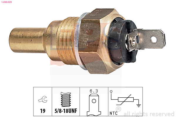 Temperatuursensor EPS 1.830.029