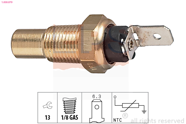 Temperatuursensor EPS 1.830.079