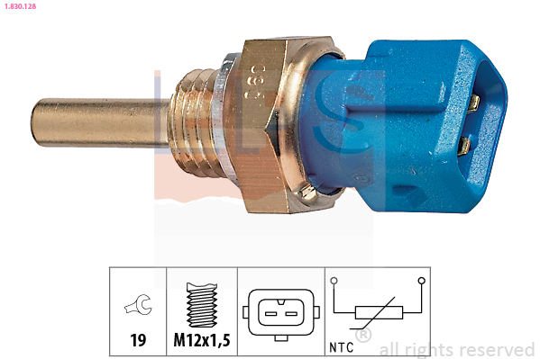 Brandstofdruk sensor EPS 1.830.128