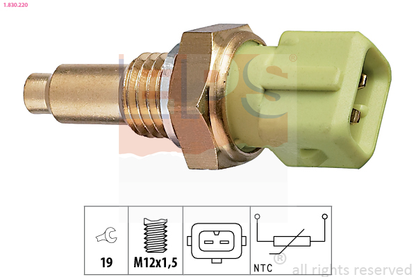 Temperatuursensor EPS 1.830.220