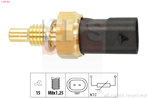 Sensor, koelvloeistoftemperatuur EPS 1.830.403
