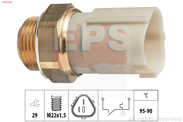 Temperatuurschakelaar EPS 1.850.262