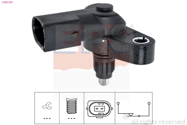 Achteruitrijlichtschakelaar EPS 1.860.339