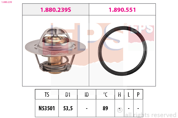 Thermostaat EPS 1.880.239