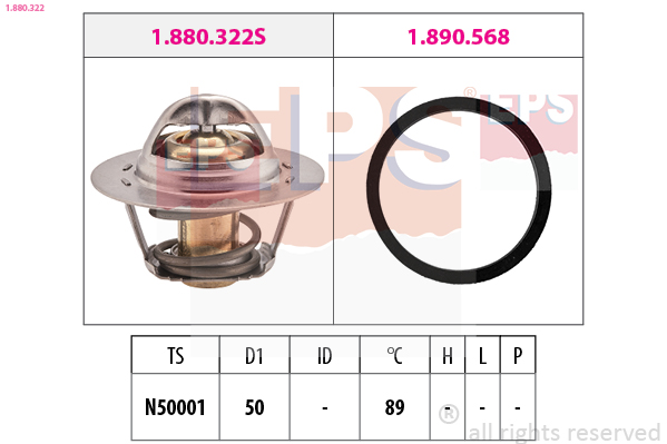 Thermostaat EPS 1.880.322