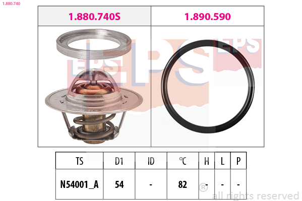 Thermostaat EPS 1.880.740